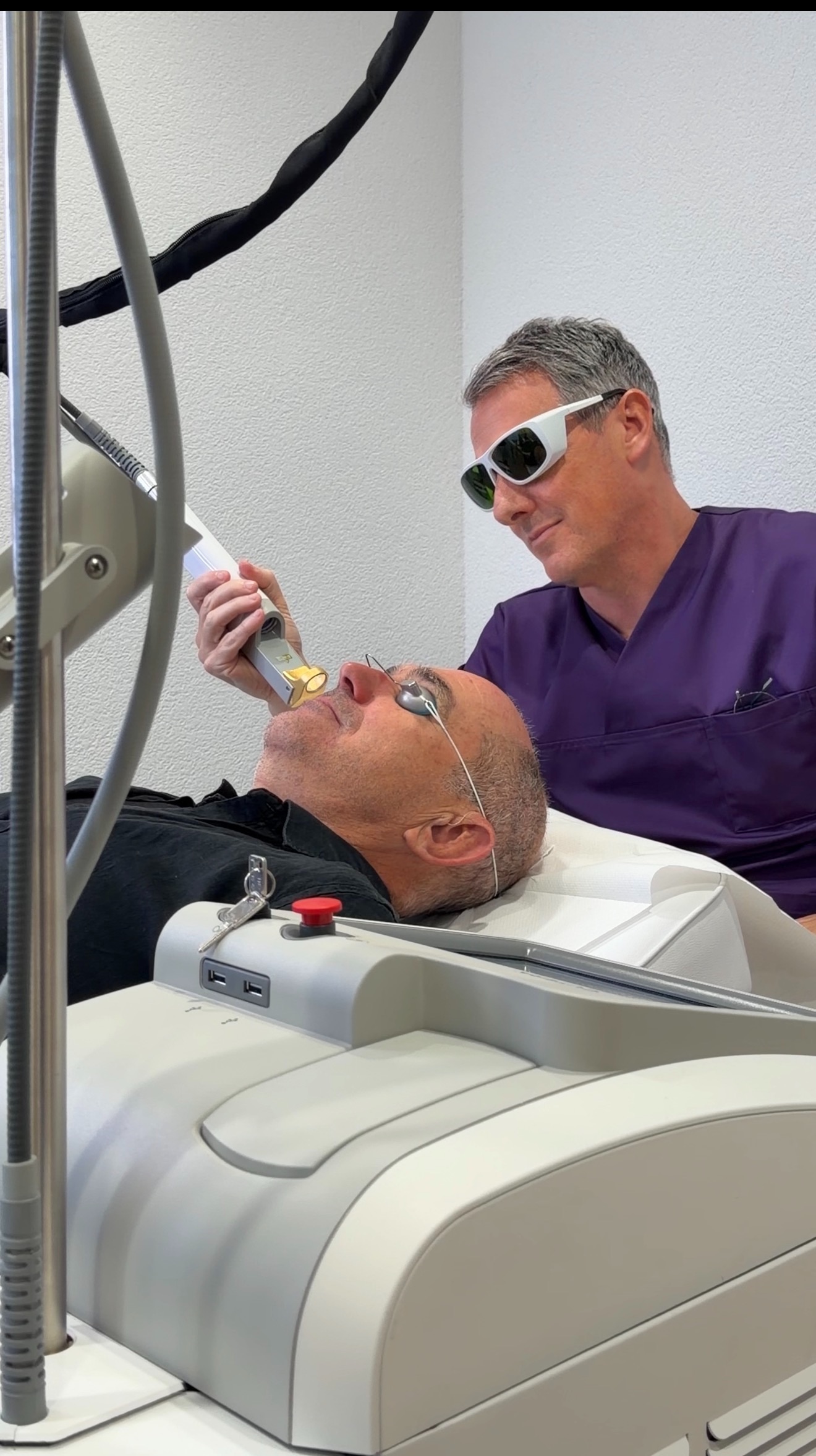 Traitement laser à Sion
