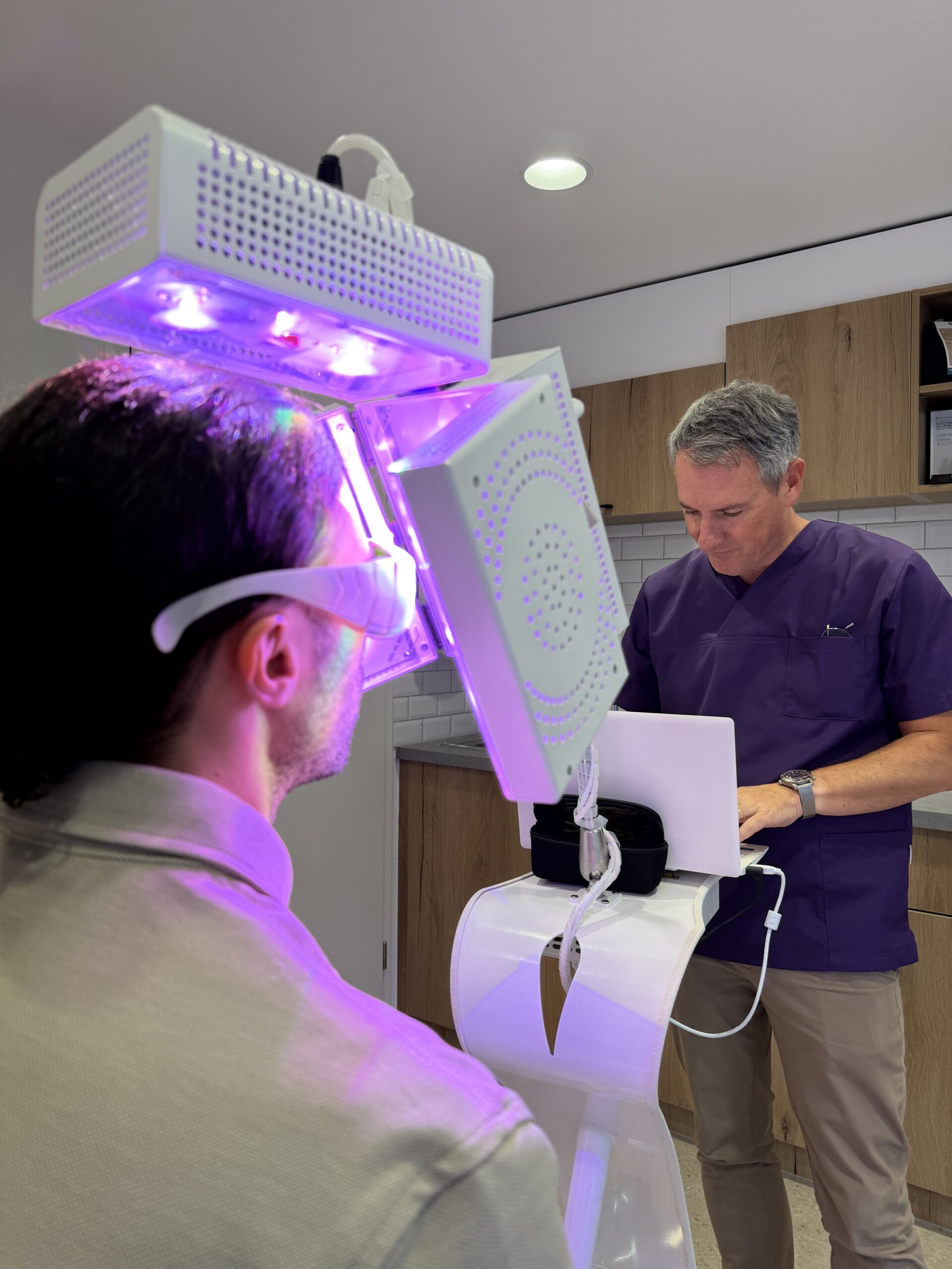 Technologie de photobiomodulation au Centre La Promenade